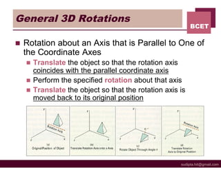 Lect9 transformation3d | PDF