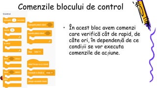 Comenzi și Algoritmi de Programare în Scratch pentru Începători | PPTX