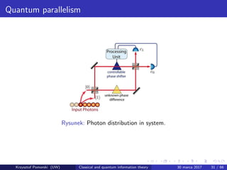 Lecture on classical and quantum information | PDF