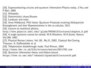 Lecture on classical and quantum information | PDF