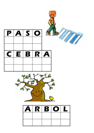 P A S O
C E B R A
Á R B O L