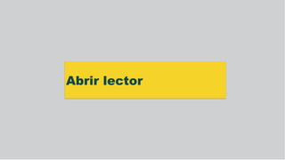 Abrir lector
 