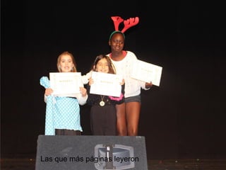 Las que más páginas leyeron