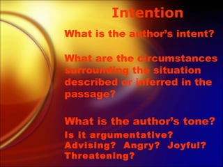 Intentive Definition Lectors and commentators | PPT