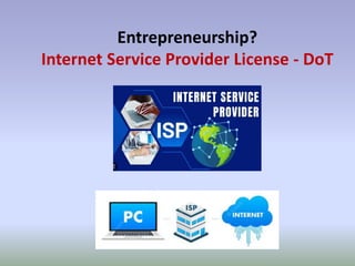 Deployment
Scenario
PM-WANI
Central
Registry
ISP
Gateway
PDOA
Network
App Provider
Network
Internet
PDO
Wi-Fi AP
(ROUTER
+...