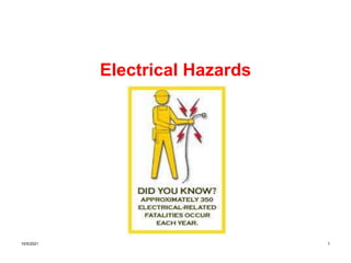10/5/2021 1
Electrical Hazards
 