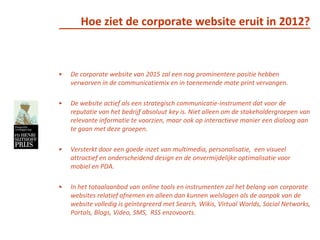 SocialNewsroom. Online and interactivePersberichtenArchive of press releasesVideo’sManagement (face)Interviews ManagementCompany figuresPress speakerIntegrationSocial MediaPhoto’sHighlightsTwitterfeeds