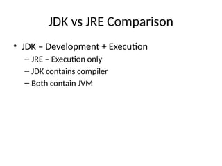 Comprehensive Overview of Java Architecture and Platform Independence ...