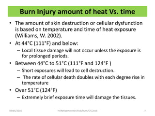 Physical Dysfunction: Burn Rehabilitation | PPTX