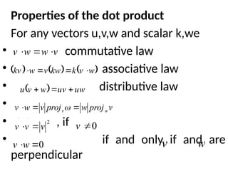 Vectors and operations on the vectors in engineering math | PPTX