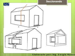 Seccionando Elaborado por: Ing. Sergio Navarro Hudiel 