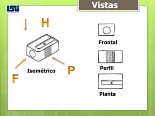 Vistas
Isométrico
Frontal
Perfil
Planta
 