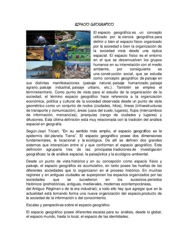 LECTURA_ESPACIOS GEOGRÁFICOS Y DESIGUALDAD SOCIAL