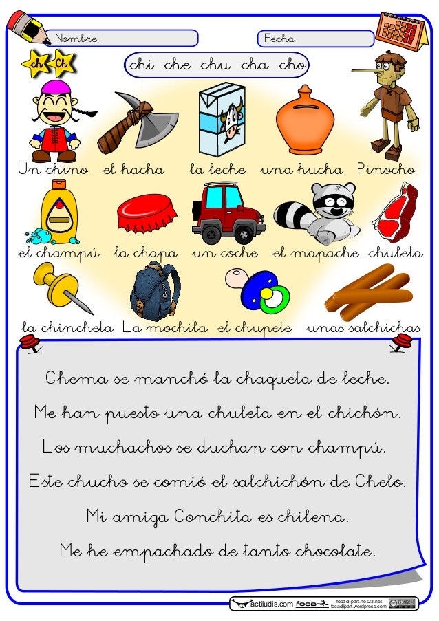 pics Imagenes Con La Letra Cha lectura letra ch color actiludis com
