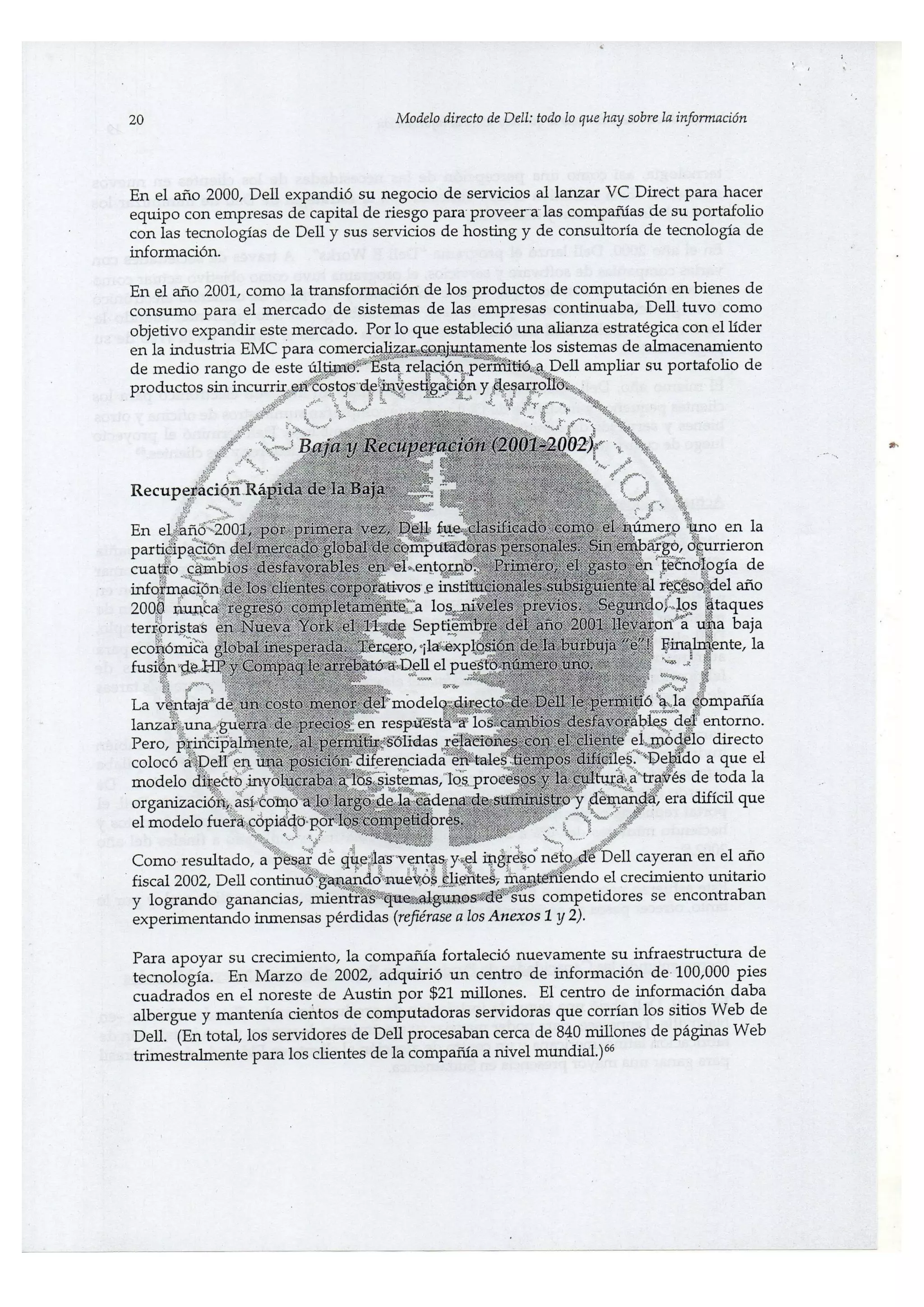 EL MODELO DIRECTO DE DELL: TODO LO QUE HAY SOBRE LA INFORMACION