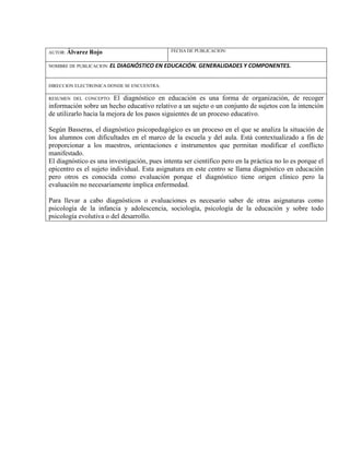 Lectura 1 y actividades