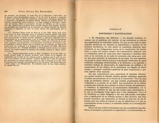 Lectura 2 empirismo y racionalismo pg 181 194. Guido de Ruggiero