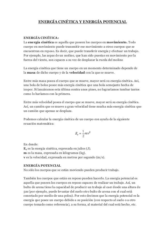 Lectura 2 energía Lectura 2 energía