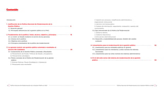 Política Nacional de Modernización de la Gestión Pública al 2021 | PDF
