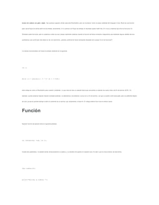 lectura de cadena con gets o fgets. Hay quienes sugieren utilizar para esto fflush(stdin), pero es incorrecto. Como el propio estándar del lenguaje C dice, fflush es una función
para vaciar flujos de salida (stdin es de entrada, obviamente). Si lo usamos con flujos de entrada, el resultado queda indefi nido. En Linux y sistemas tipo Unix no funciona. En
Windows suele funcionar, pero no podemos contar con eso, porque realmente estamos usando la función de forma incorrecta. Imaginemos que mediante alguna extraña técnica
pudiéramos usar printf para leer datos en vez de imprimirlos, ¿tendría justificación hacer semejante disparate sól o porque "a mí me funciona"?
La manera recomendada de limpiar la entrada estándar es la siguiente:
int c;
while ((c = getchar()) != 'n' && c != EOF);
este código es como un fflush(stdin) pero correcto y estándar. Lo que hace es leer un caracter has ta que encuentra un caracter de nueva línea o de fin de archivo (EOF). En
realidad, cuando estamos leyendo desde la entrada estándar, no deberíamos encontrarnos nunca con un fin de archivo, así que s e podría omitir esta parte, pero es preferible dejarlo
tal cual, ya que es posible redirigir a stdin el contenido de un archivo, que obviamente sí tiene fin. El código anterior funci ona en ambos casos.
Función
Nuestra función de ejemplo tiene el siguiente prototipo:
int leecad(char *cad, int n);
Acepta dos parámetros: la variable donde almacenaremos la cadena, y su tamaño (incluyendo el caracter nulo). Es decir, que la invoca ríamos de esta forma:
char nombre[30];
printf("Escribe un nombre: ");
 