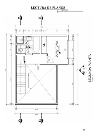 LECTURA DE PLANOS
71
ANEXOS
 