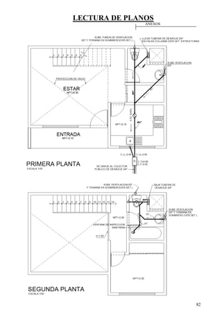 LECTURA DE PLANOS
82
ANEXOS
 