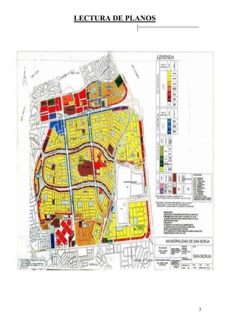 LECTURA DE PLANOS
3
 