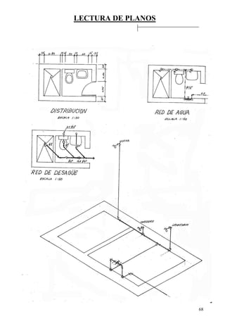 LECTURA DE PLANOS
68
 