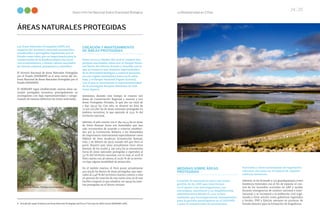 La Biodiversidad en Cifras
24 25
Sexto Informe Nacional Sobre Diversidad Biológica
ÁREAS NATURALES PROTEGIDAS
Las Áreas Naturales Protegidas (ANP) son
espacios del territorio nacional reconocidos,
establecidos y protegidos legalmente por el
Estado como tales, por su importancia para la
conservación de la biodiversidad y los servi-
cios ecosistémicos, y demás valores asociados
de interés cultural, paisajístico y científico.
El Servicio Nacional de Áreas Naturales Protegidas
por el Estado (SERNANP) es el ente rector del Sis-
tema Nacional de Áreas Naturales Protegidas por el
Estado (SINANPE).
El SERNANP sigue estableciendo nuevas áreas na-
turales protegidas terrestres, principalmente en
ecorregiones con baja representatividad y catego-
rizando de manera definitiva las zonas reservadas.
CREACIÓN Y MANTENIMIENTO
DE ÁREAS PROTEGIDAS
Entre el 2014 y finales del 2018 se crearon dos
parques nacionales, estos son: el Parque Nacio-
nal Sierra del Divisor (Loreto y Ucayali), con lo
que se conserva una muestra representativa
de la diversidad biológica y cultural presente
en esta región montañosa única en la selva
baja, y el Parque Nacional Yaguas (Loreto),
con el que se incrementa la representatividad
de la ecorregión Bosques Húmedos de Soli-
moes-Japurá.
Asimismo, durante este tiempo se crearon seis
Áreas de Conservación Regional y sesenta y tres
Áreas Protegidas Privadas, lo que dio un total de
2 847 091,37 ha. Con esto, se alcanzó un área de
22 910 700,894 ha de áreas naturales protegidas en
ámbitos terrestres, lo que equivale al 17,52 % del
territorio nacional.
Además, el país cuenta con 6 784 041,4 ha en áreas
de Sitios Ramsar. Estos son humedales que han
sido reconocidos de acuerdo a criterios estableci-
dos por la Convención Relativa a los Humedales
de Importancia Internacional especialmente como
Hábitat de Aves Acuáticas (Convención Ramsar,
Irán, 2 de febrero de 1971), tratado del que Perú es
parte. Nuestro país tiene actualmente trece sitios
Ramsar, de los cuales 4 256 526,5 ha se encuentran
fuera de áreas naturales protegidas y equivalen al
3,3 % del territorio nacional, con lo cual, al 2018 el
Perú cuenta con, al menos, el 20,82 % de su territo-
rio bajo alguna modalidad de protección.
En el ámbito marino, el Perú posee actualmente
403 915,87 ha dentro de áreas protegidas, que equi-
valen al 0,48 % del territorio marino costero, y está
en proceso de creación de una nueva área en el mar
Pacífico tropical, lo que añadiría 116 139,95 ha mari-
nas protegidas en el futuro cercano.
MEDIDAS SOBRE ÁREAS
PROTEGIDAS
Creación de normativas para una mejor
gestión de las ANP, que intervienen
en el apoyo a las investigaciones, sus
estrategias, monitoreo y su simplificación
administrativa (desde el 2015 se han
realizado 495 investigaciones), lineamientos
para la gestión participativa en el SINANPE
y para la restauración de ecosistemas
forestales y otros ecosistemas de vegetación
silvestre, así como en el control de especies
exóticas invasoras.
Además, se ha formado a 105 guardaparques como
bomberos forestales con el fin de mejorar el con-
trol de los incendios ocurridos en ANP y ayudar
durante emergencias de carácter nacional o inter-
nacional, y se incorporó a la población civil orga-
nizada y otros actores como gobiernos regionales
y locales, PNP y Ejército peruano en procesos de
fortalecimiento para la formación de brigadistas.
4	 Actualizado según el Sistema de Áreas Naturales Protegidas del Perú al 7 de mayo de 2019. Fuente SERNANP e INEI.
Foto:
José
Álvarez
Bosque de Pómac, Chiclayo (Lambayeque)
Foto:
SERNANP-RNJ
Lago de Junín (Junín) - sitio Ramsar.
 