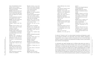 Evelyn: Acá (señalando la ilustra-      Docente: ¡Bueno, ya que dos                sando el dedo por CORTOS, MEDIANOS               parece?
                                     ción de EL TREN DE LOS MARTES).         tienen un tren vamos a tener que           Y FLACOS).                                       Malena: A mí sí (luego de observar
                                     Malena: Acá (señalando la misma         mirar en otra cosa para encontrar          Juan: Acá dice “Cuentos en tren”                 más detenidamente).
                                     ilustración que Evelyn).                el que estamos buscando!                   (señalando CUENTOS EN TREN).                     Docente: ¿Dónde dice, Evelyn?
                                     Docente: A ellas les parece que         Evelyn: ¡En las letras!                    Docente: ¿Y acá puede decir                      (Evelyn lee señalando correcta-
                                     dice acá (mostrando la tapa de EL       Docente: ¿Y en qué nos podemos             “Cuentos en tren” (mostrando el                  mente).
                                     TREN DE LOS MARTES). A ver Juan, ¿qué   fijar en las letras?                       título EL TREN DE LOS MARTES).                   Docente: “Cuentos en tren” (lee
                                     decís vos? ¿Dónde dice “Cuentos         Santiago: Éste (mirando la tapa de         Malena: No, porque tiene la E                    señalando). Y yo digo, en estas
                                     en tren”?                               CUENTOS CORTOS, MEDIANOS Y FLACOS).        (señalando el comienzo).                         letras grandes, ¿qué dirá? (seña-
                                     Juan: Acá (señalando la ilustración     Evelyn: No, acá no dice (mirando           Docente: ¡Ah! ¿No empieza como                   lando donde dice LAURA DEVETACH).
                                     en la tapa de CUENTOS EN TREN).         el libro que tiene Santiago).              CUENTOS EN TREN?                                  (Silencio)
                                     Docente: ¿Por qué te parece que         Malena: Éste no tiene tren (se-            Todos: No.                                       Docente: Dice el nombre de la
                                     ahí dice “Cuentos en tren”?             ñalando la ilustración de CUENTOS          Docente: Entonces, les parece que                autora ¿recuerdan quién era?
                                     (Juan no responde).                     CORTOS, MEDIANOS Y FLACOS).                no dice “Cuentos en tren” a pesar                Varios: Laura Devetach.
                                     Santiago: “Cuentos” como “cue-          Docente: ¿Por qué no dice,                 de la ilustración.                               Docente: Miren, les leo “Laura
                                     va”.                                    Evelyn?                                    Todos: No.                                       Devetach” (señalando con el
                                     Docente: Qué les parece si les          (Evelyn sonríe y no contesta)              Santiago: No, porque no tiene la                 dedo).
                                     escribo “cueva” a ver si los ayuda      Docente: A vos, Santiago ¿por              “cu”. Acá entonces sí dice CUENTOS               (Algunos niños leen por vez,
                                     a pensar en “cuentos”.                  qué te parece que puede ser ese?           EN TREN (señalando CUENTOS EN TREN)              señalando el título y la autora
                                     (La docente escribe CUEVA)              (refiriéndose a CUENTOS CORTOS, ME-        tiene la “te”.                                   del libro buscado. La maestra lee
                                     Santiago: Porque empieza con la         DIANOS Y FLACOS)                           Juan: ¡La “te” de “tren”!                        todos los datos que figuran en las
                                     “cu” (refiriéndose a C) y señalando     Santiago: “Cu”, “cuentos” como             Docente: ¿Y al resto qué les                     tres tapas).
                                     con el dedo el título CUENTOS CORTOS,   “cueva”.
                                     MEDIANOS Y FLACOS).                     Docente: Santiago dice que puede
                                     Docente: ¡Ah!, a Santiago le            decir porque...                       En busca de “Cuentos en tren”, los niños realizan las primeras anticipaciones a partir
                                     parece que dice acá (señalando          Santiago: Porque está la “cu”         de las imágenes contenidas en las tapas (“Acá”, dicen Evelyn y Malena, señalando la
                                     globalmente el titulo CUENTOS COR-      (indicando C en el inicio).           ilustración de EL TREN DE LOS MARTES; y Juan en la ilustración de CUENTOS EN TREN). Como había
                                     TOS, MEDIANOS Y FLACOS) ¿Qué pensás     Docente: ¿Y qué dice?                 previsto la maestra, la similitud en las ilustraciones los obliga a recurrir a otros indicios
DGCyE / Subsecretaría de Educación




                                                                                                                                                                                                                    La lectura en la alfabetización inicial
                                     Juan?                                   Santiago: “Cuentos”                   para confirmar las anticipaciones.
                                     Juan: Acá dice (señalando con           Docente: A ver, ¿dónde dice?
                                     el dedo todo el título de CUENTOS       "Santiago lee pausado señalando
                                                                                                                   La información que aporta Santiago inicia la reflexión sobre partes que suenan se-
                                     EN TREN).                               CUENTOS".
                                     Docente: ¿Y por qué te parece?          Docente: ¿Y dónde dice “en            mejantes y su relación con las letras (“'Cuentos’ como ‘cueva'”). La maestra toma esta
                                     Juan: Porque este tiene tren (se-       tren”?                                información y la escribe para que todos puedan leer lo que aporta el compañero ya
                                     ñalando CUENTOS EN TREN) y este no      (Santiago señala el resto del         que reconocer una parte de la cadena oral no implica necesariamente que se la ligue
                                     (señalando CUENTOS CORTOS, MEDIANOS     título).                              con su representación escrita. A partir de esta pista cualitativa (“Empieza con la ‘cu'”,
                                     Y FLACOS).                              Evelyn: Ahí no dice.                  dice Santiago señalando C) y de la intervención de la docente que pide opinión a los
                                     Evelyn: ¡Dos tienen un tren! (refi-     Docente: ¿Por qué no dice?            niños, dos títulos son señalados por compartir esta letra inicial (CUENTOS CORTOS, MEDIANOS y
                                     riéndose a las imágenes).               Evelyn: Porque es más largo (pa-      FLACOS / CUENTOS EN TREN). Si bien los alumnos vuelven a justificar su interpretación a partir

46                                                                                                                                                                                                                  47
 