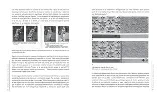 Los niños muestran interés en la fuerza de las ilustraciones. A pesar de no poseer un                  niños a avanzar en la comprensión del significado. Los niños expresan: “En la primera
                                     léxico especializado para describirlas, destacan el realismo de la ilustración y advierten             parte, la nena estaba sola y el libro está solo y después están juntos, entonces la pelota
                                     con ayuda de la maestra sobre el significado del color en la historia. Con respecto a                  y el libro están juntos”.
                                     las luces y sombras, un niño expresa: “En las dos partes de acá (señala los dos primeros
                                     cuadros de la secuencia de la ilustración) está oscuro y en la otra está medio oscuro y
                                     en la otra, no...”. Se trata de un detalle para nada banal, en tanto las imágenes aportan
                                     significado en su progresiva iluminación.




                                                                                                                                            1




                                     Doble página de El túnel, donde se observa la progresiva iluminación de las imágenes en relación con
                                     el contenido de la obra.

                                     A partir de esta constatación y para profundizar en la significación de la obra, la docente
                                     plantea la búsqueda de relaciones no explícitas en el texto: “¿Vos creés que tiene algo
                                     que ver con la historia esta oscuridad y esta claridad? (Señalando los dos cuadros con
                                     fondo oscuro y los dos siguientes con fondo más claro)”. Los aportes de los niños dan
                                                                                                                                            2
DGCyE / Subsecretaría de Educación




                                     cuenta de cómo avanzan en la vinculación entre los componentes simbólicos del color




                                                                                                                                                                                                                                         La lectura en la alfabetización inicial
                                     y los cambios en la historia: “Porque no se querían y se aclaró porque se querían”; “El                1 Retiración de tapa del libro El túnel.
                                     bosque tenía una relación con los dos hermanitos” ; “Porque cuando lo abrazó empezó                    2 Retiración de contratapa del libro El túnel.
                                     a esclarecerse el pasto y los árboles”.
                                                                                                                                            La relectura de pasajes de la obra es una intervención que el docente también propone
                                     En este espacio de intercambio, suceden otras intervenciones tendientes a que los niños                en el transcurso de la clase. En este caso, vuelve al texto con diferentes propósitos, por
                                     puedan profundizar en las relaciones entre texto e imagen. Por ejemplo, a propósito de                 ejemplo, para buscar pistas cuando surgen dudas o interpretaciones diferentes, para
                                     comparar las retiraciones de tapa y contratapa: “Miren (mostrando retiración de tapa), él              establecer relaciones intertextuales, para distinguir planos de ficción, para hacer notar
                                     ve que el libro está solo ¿y al final? (retiración de contratapa). ¡Ahora están juntos! ¿Por           la belleza de una expresión, imaginar un lugar a partir de cómo lo describe el autor,
                                     qué les parece que el autor habrá hecho está representación?” (refiriendo a la imagen                  detenerse en la parte más atrapante de la historia o solo para mostrarse como un lector
                                     del mismo libro que ahora está junto a una pelota). La interacción grupal ayuda a los                  que disfruta la lectura. La relectura con propósitos específicos comunica a los niños esta
66                                                                                                                                                                                                                                       67
 