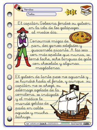 Lectura ga go gu gue gui