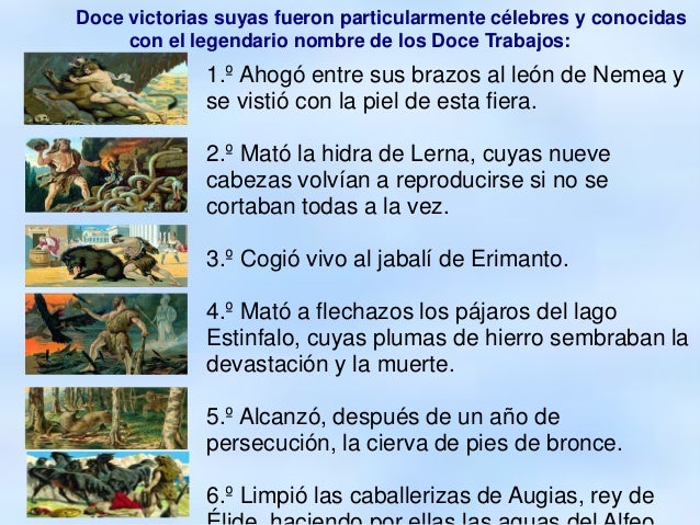 Los Doce Trabajos De Hercules Wikipedia