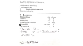 Lectura interpretada del antibiograma parte 2
