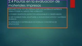 EVALUACION DE MATERIALES DIDÁCTICOS ISMAEL ROJAS CASTRO