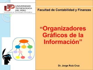 Facultad de Contabilidad y Finanzas
Dr. Jorge Ruiz Cruz
“Organizadores
Gráficos de la
Información”
 