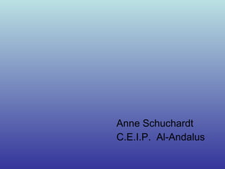 Anne Schuchardt
C.E.I.P. Al-Andalus
 