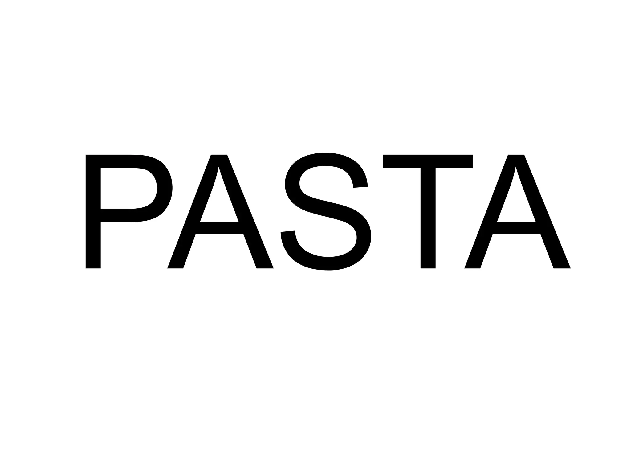 PASTA 
 