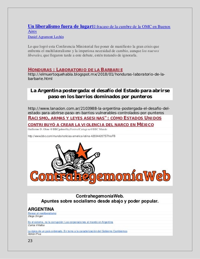 Lecturas De La 4 A Semana De 2018