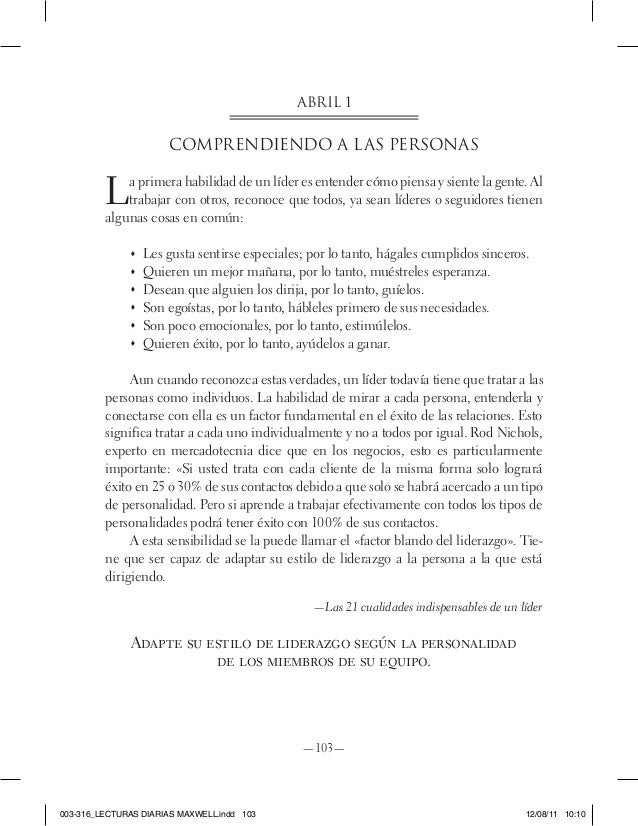 El Abc De Las Relaciones John C. Maxwell Pdf Gratis