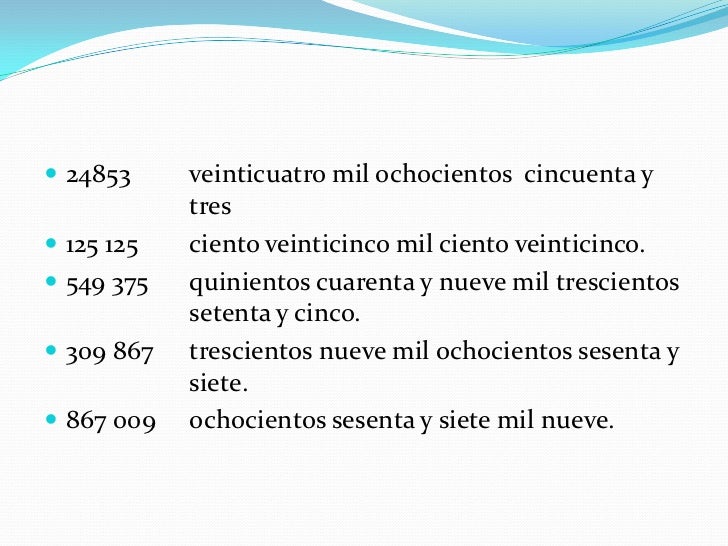 Lectura Y escritura Cantidades