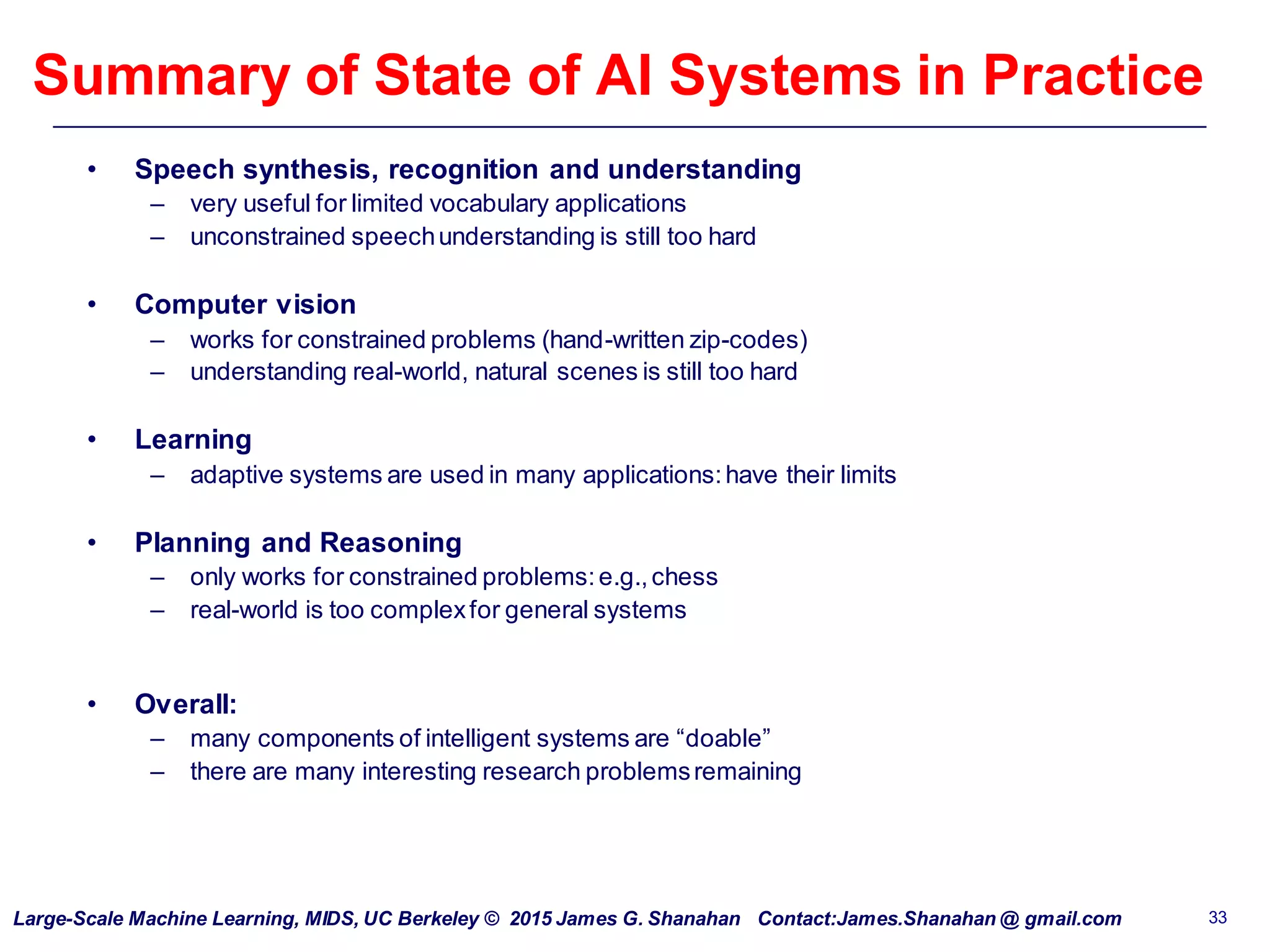 Introduction to Data Science and Large-scale Machine Learning | PPT