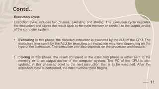 Executing Computer System Lecture-02 COMPUTER FUNDAMENTALS NOTES TODAY | PPTX