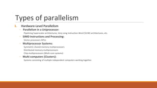 Comprehensive Overview of Flynn’s Taxonomy and Parallel Computing ...