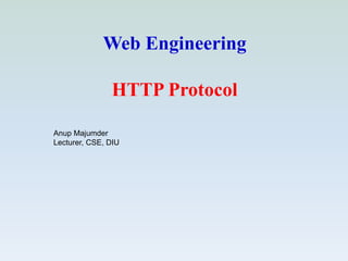 Http-protocol | PPTX | Computer Networking | Computing