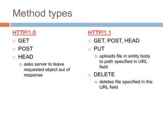 Http-protocol | PPTX | Computer Networking | Computing
