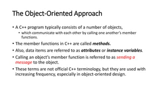 [OOP - Lec 02] Why do we need OOP | PPTX | Programming Languages ...