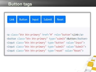 Button tags
 