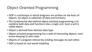 [OOP - Lec 03] Programming Paradigms | PPTX