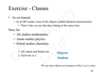 Comprehensive Introduction to Object Oriented Programming in C++ | PPTX